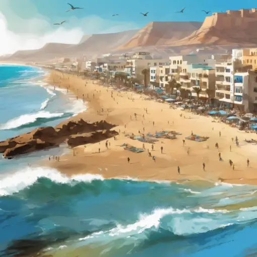 Agadir investissement immobilier locatif vue mer